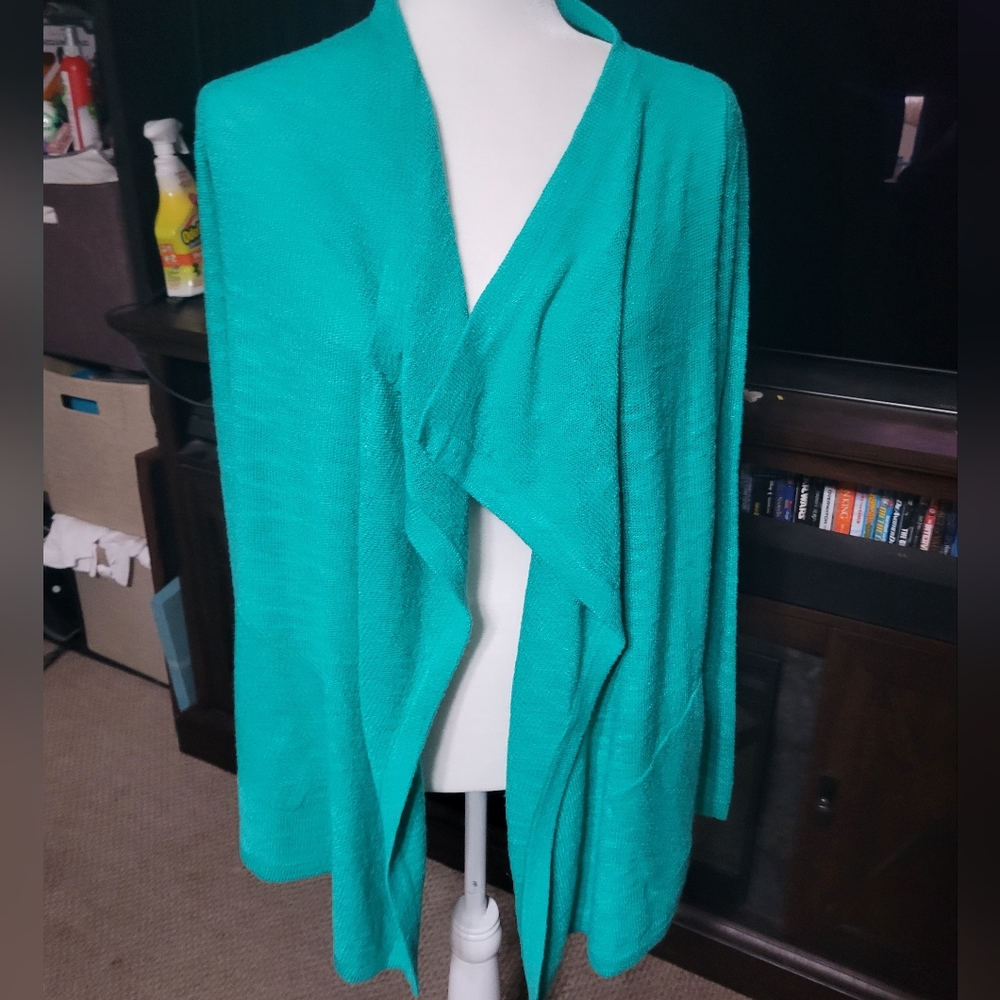 Lilly Pulitzer cardigan turquoise size small